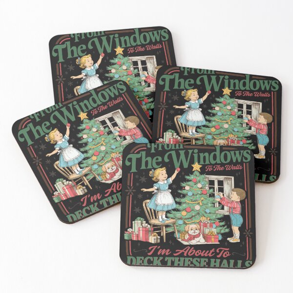 Item preview, From The Windows To The Walls Deck These Halls designed and sold by JOANDOORNE.