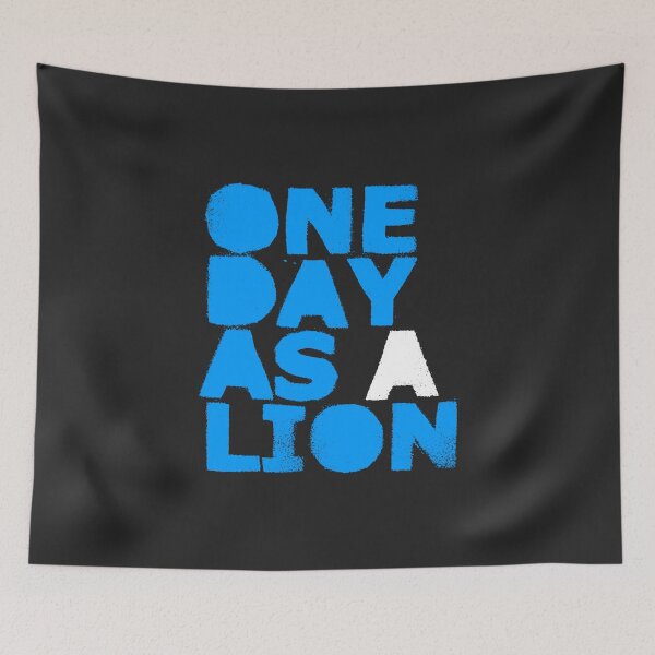 Item preview, one day as a lion designed and sold by ChimyandFunky.