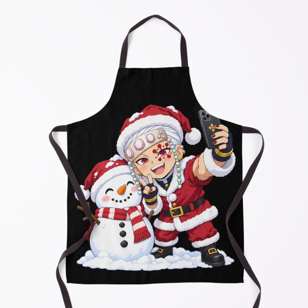 Item preview, Tengen Uzui Demon Slayer Christmas Snowman Selfie designed and sold by mildaclairmo.