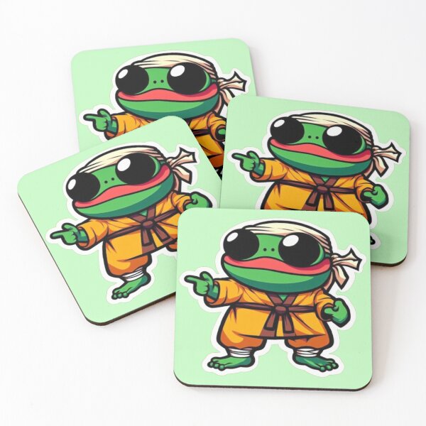 Item preview, Ninja Frog designed and sold by Fictio ⭐​⭐​⭐​⭐​⭐​.