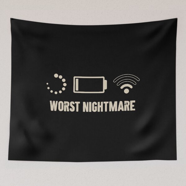 Item preview, My Worst Nightmare - Funny Gamers Gift designed and sold by shileaavdy.