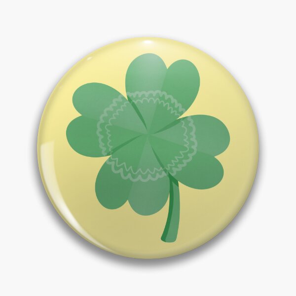 Item preview, Decorative Green Lucky Clover Illustration designed and sold by tammist.