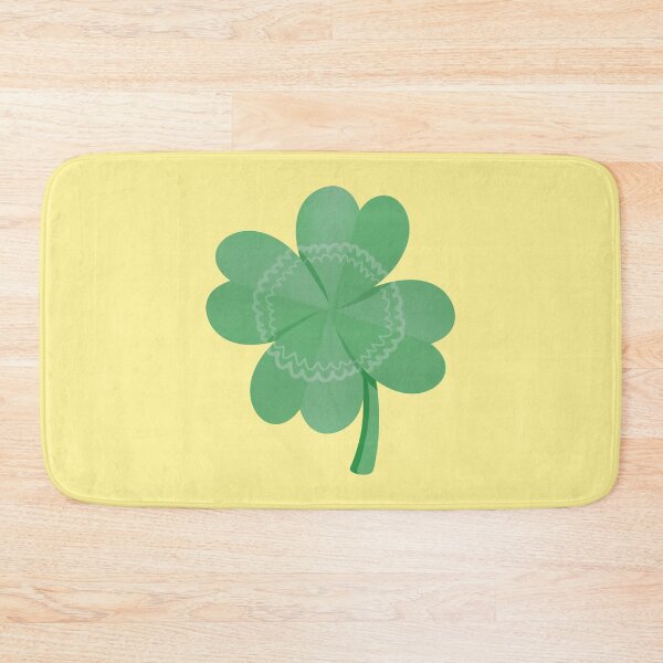 Item preview, Decorative Green Lucky Clover Illustration designed and sold by tammist.