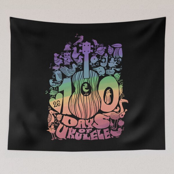 Item preview, 2026 Songbirds 1 Rainbow - 100 Days Of Ukulele 2026 designed and sold by naglivya.