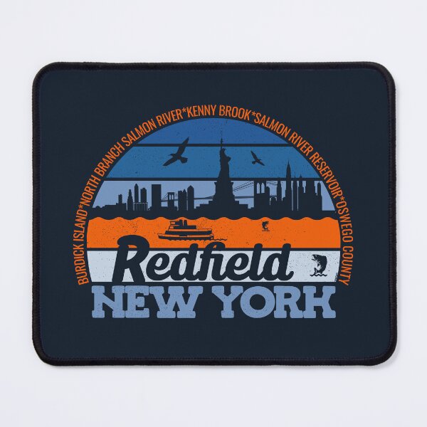 Item preview, Redfield New York Sunset Retro Vintage Local Pride Logo designed and sold by CRHPOD20.
