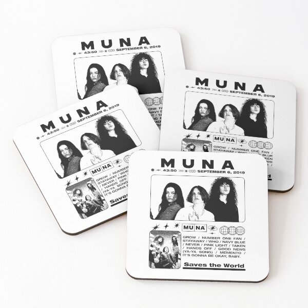 Item preview, Muna Band Save The World Album Pollstar Life's So Fun Tour designed and sold by Tyrishosca45.