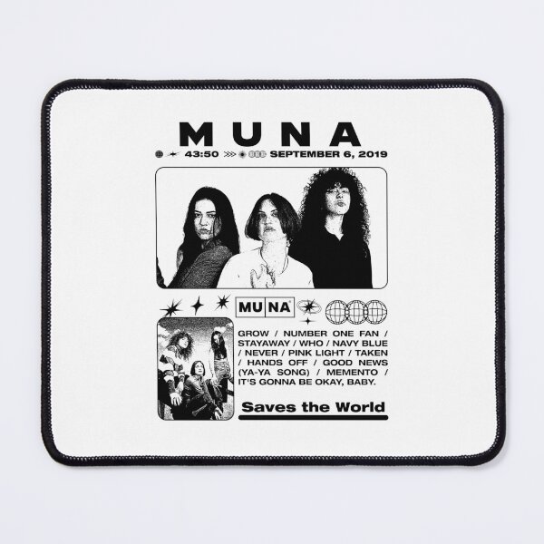 Item preview, Muna Band Save The World Album Pollstar Life's So Fun Tour designed and sold by Tyrishosca45.