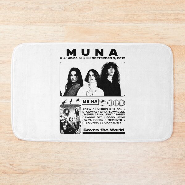 Item preview, Muna Band Save The World Album Pollstar Life's So Fun Tour designed and sold by Tyrishosca45.