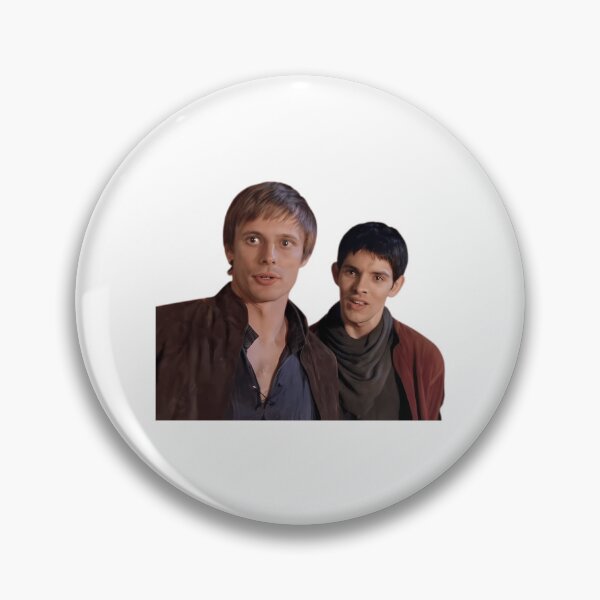 Item preview, Bbc Merlin Arthur And Merlin Sticker designed and sold by MiamiArchivesCo.