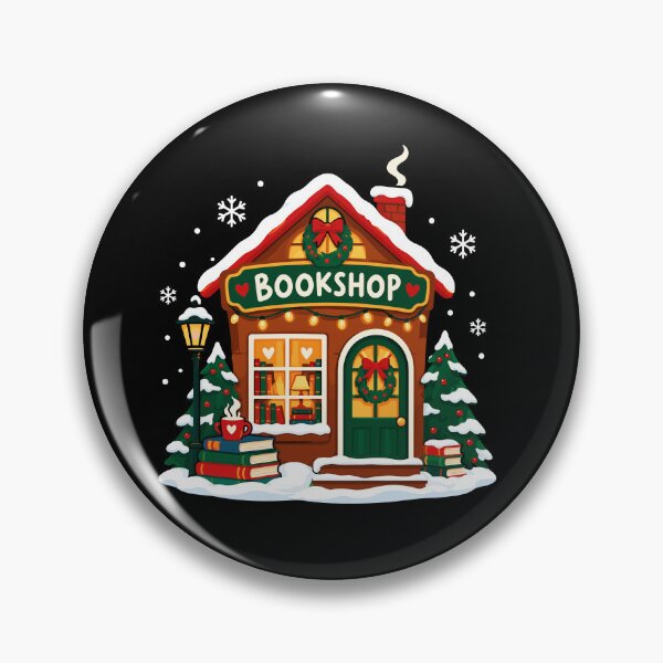 Item preview, Christmas Bookshop Book Lover Winter Reading designed and sold by mraihan.