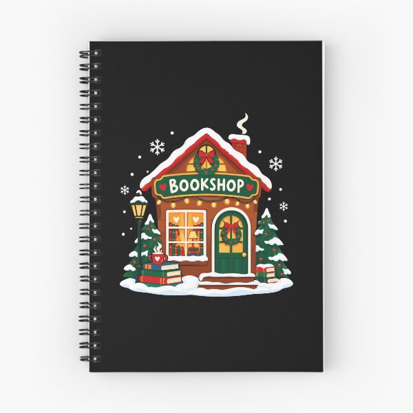 Item preview, Christmas Bookshop Book Lover Winter Reading designed and sold by mraihan.
