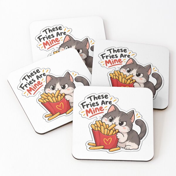 Item preview, ¡Ten cuidado, este gato te roba las patatas fritas! designed and sold by Mohitt09.