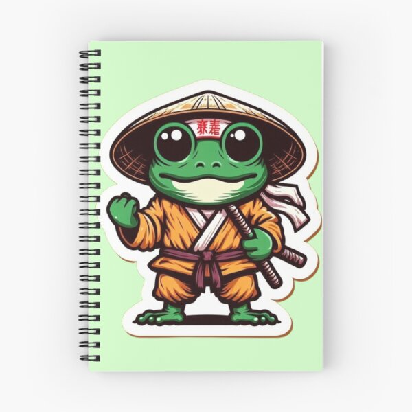Item preview, Ninja Frog designed and sold by Fictio ⭐​⭐​⭐​⭐​⭐​.