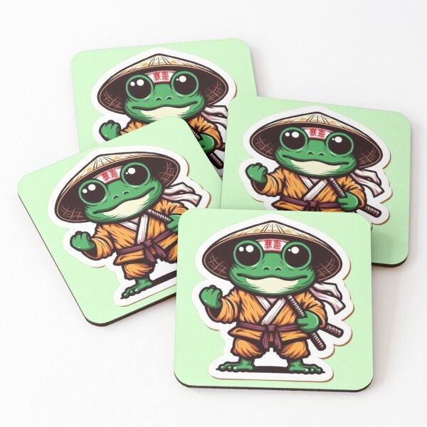 Item preview, Ninja Frog designed and sold by Fictio ⭐​⭐​⭐​⭐​⭐​.