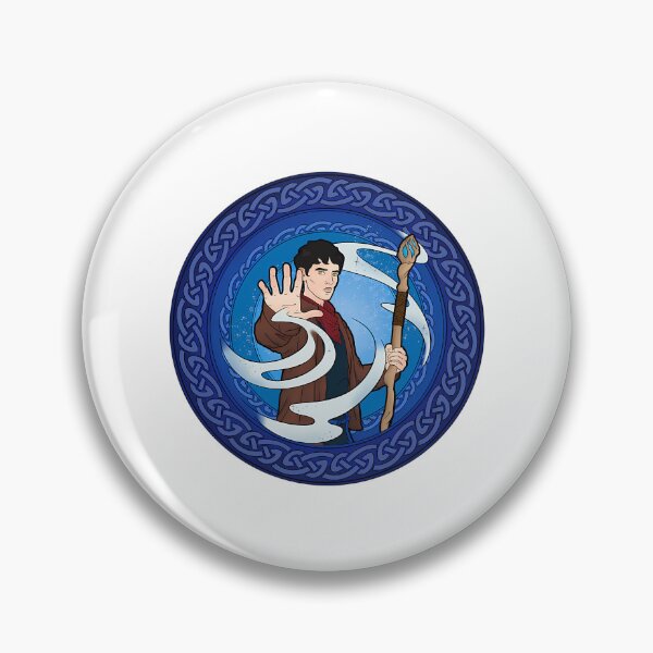 Item preview, Bbc Merlin Art Nouveau Portrait (Color) designed and sold by MiamiArchivesCo.