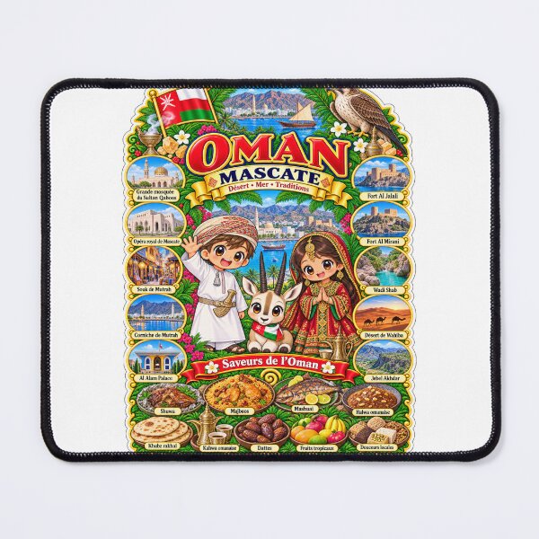 Item preview, Oman Muscat – Kawaii, Desert, Sea and Flavors of Oman Trip designed and sold by Cifi64.