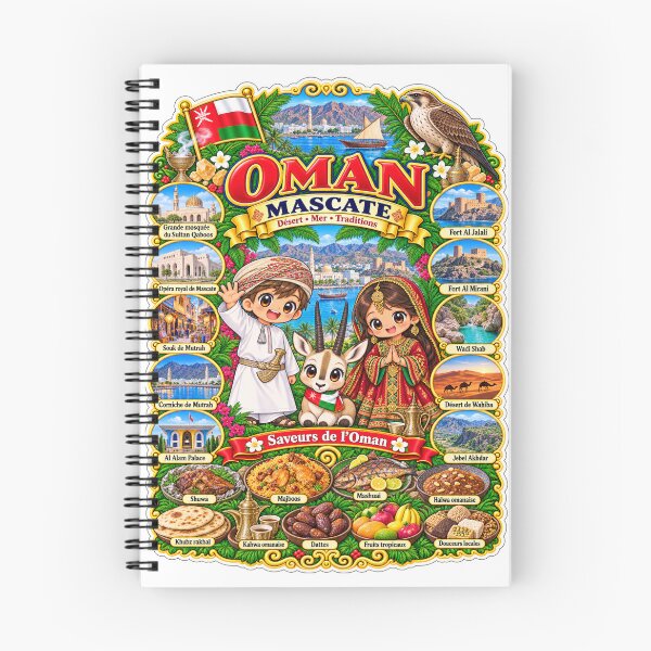 Item preview, Oman Muscat – Kawaii, Desert, Sea and Flavors of Oman Trip designed and sold by Cifi64.