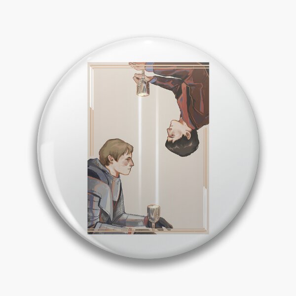 Item preview, Bbc Merlin And Arthur Duality Print designed and sold by MiamiArchivesCo.