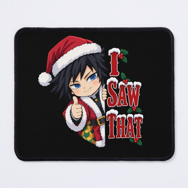 Item preview, Giyu Tomioka Demon Slayer Christmas I Saw That designed and sold by mildaclairmo.