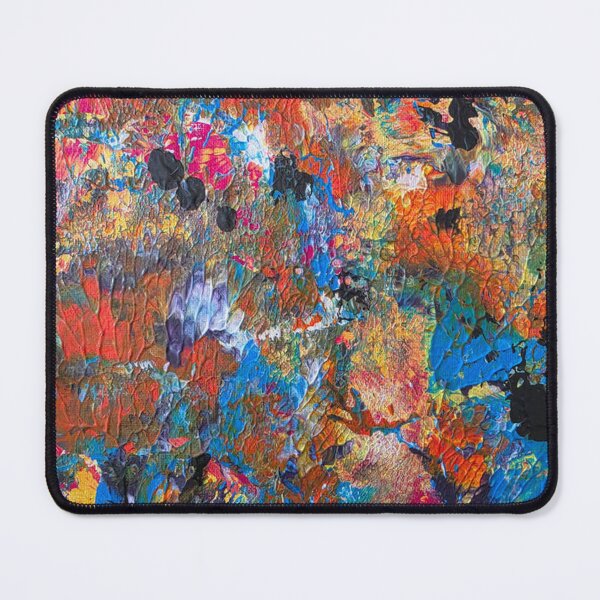 Item preview, Vivid Impasto Abstract Paint Splash designed and sold by shariuncushon.