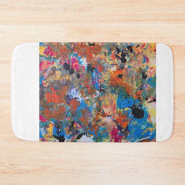 Item preview, Vivid Impasto Abstract Paint Splash designed and sold by shariuncushon.