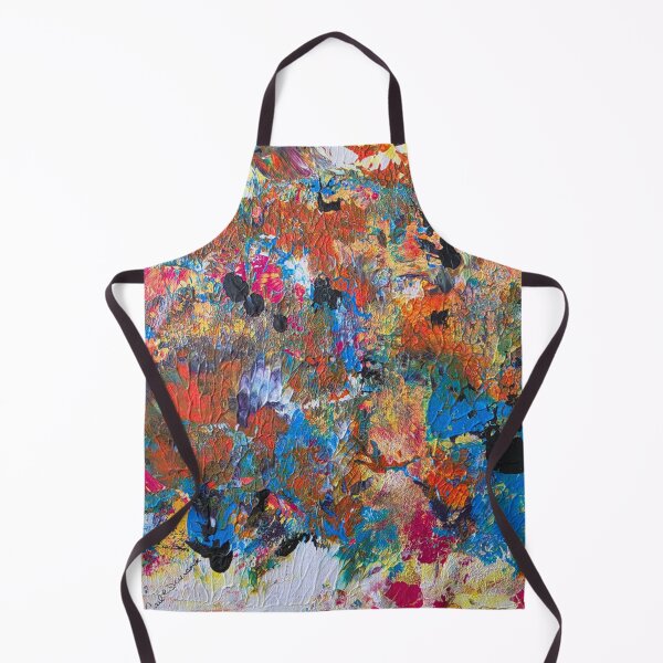Item preview, Vivid Impasto Abstract Paint Splash designed and sold by shariuncushon.