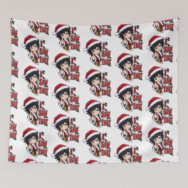 Item preview, Giyu Tomioka Demon Slayer Christmas I Saw That designed and sold by mildaclairmo.