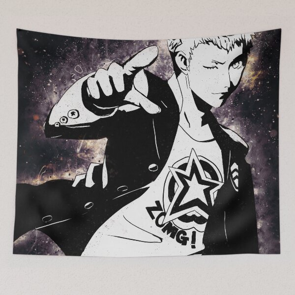Item preview, Ryuji Sakamoto Persona 5 Cosmic Rebel Energy designed and sold by mildaclairmo.