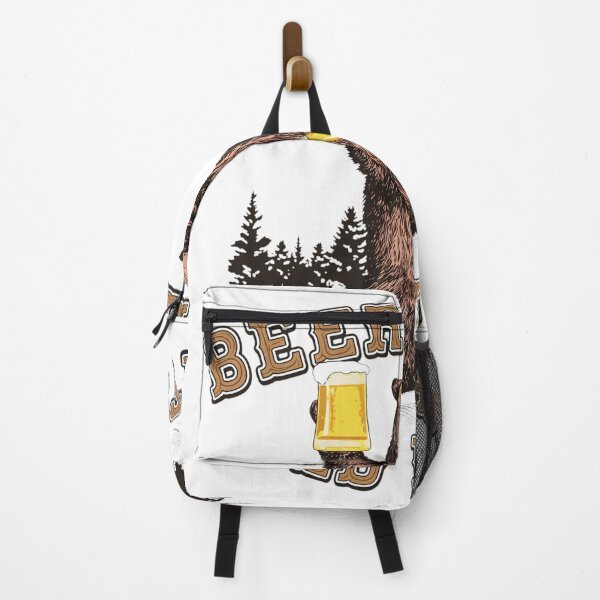 Item preview, Bear Drinking Beer By Campfire designed and sold by JOANDOORNE.