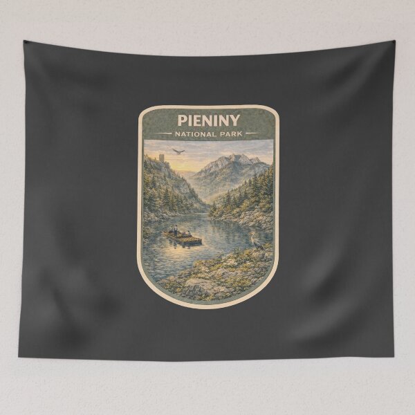 Item preview, Vintage Poland National Parks Travel Collection: Pieniny  designed and sold by PinUpPizzazz.