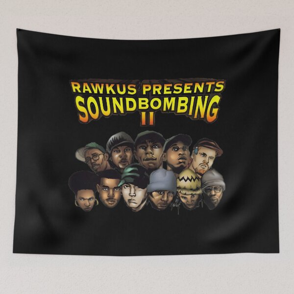 Artikelvorschau, Soundbombings 2 Hip Hop Rawkus 1999 entworfen und verkauft von NATASHSTAR.