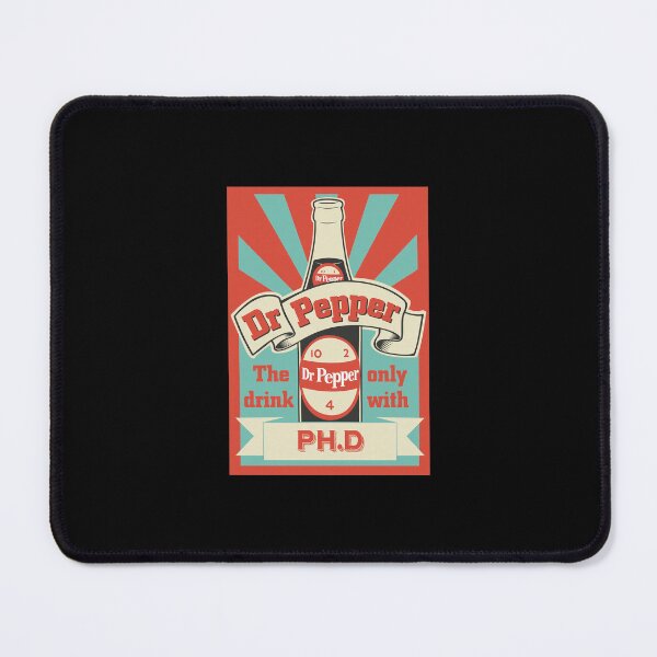Item preview, Dr Pepper The Drink Only With PH.D Vintage Retro Ad designed and sold by JOANDOORNE.