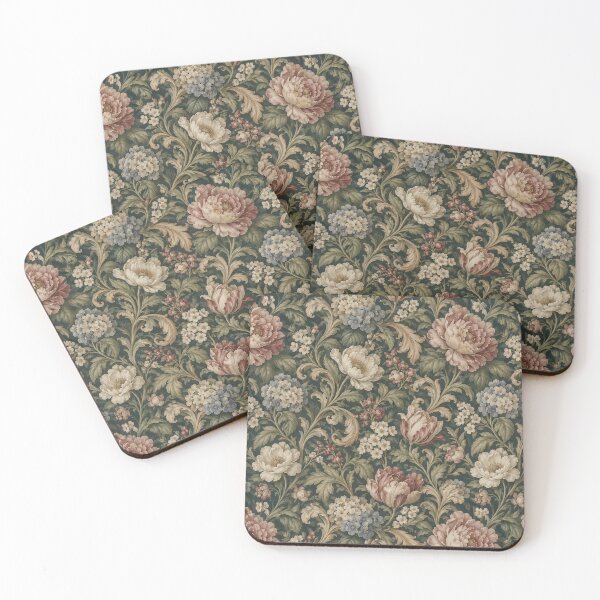 Item preview, Vintage Botanical Floral Garden Pattern designed and sold by Flower Magic .