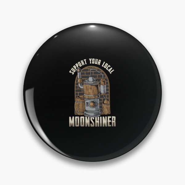 Item preview, Support Your Local Moonshiner Distillery Art designed and sold by JOANDOORNE.