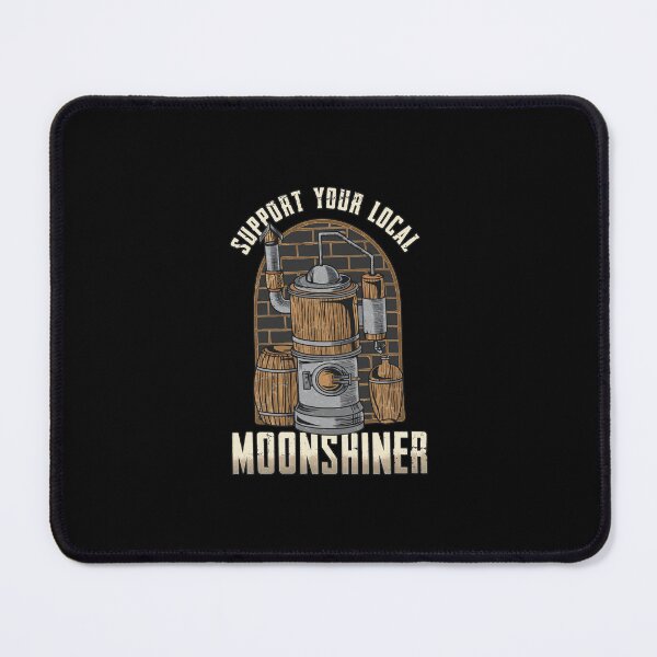 Item preview, Support Your Local Moonshiner Distillery Art designed and sold by JOANDOORNE.