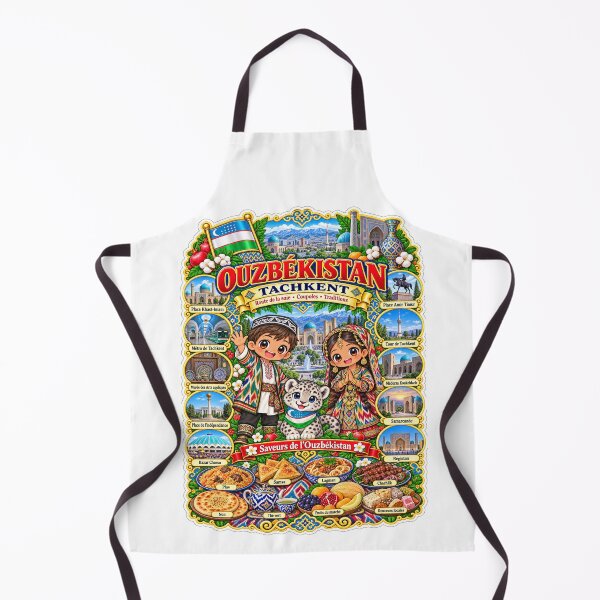 Item preview, Uzbekistan Tashkent – Kawaii Journey, Silk Road and Flavors of Uzbekistan designed and sold by Cifi64.