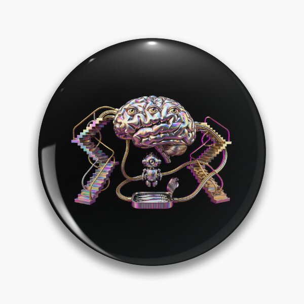 Item preview, Brain of a Professional Overthinker designed and sold by m-y-A-I-A-R-T-.