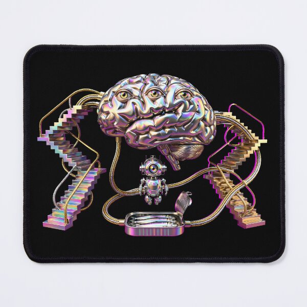 Item preview, Brain of a Professional Overthinker designed and sold by m-y-A-I-A-R-T-.