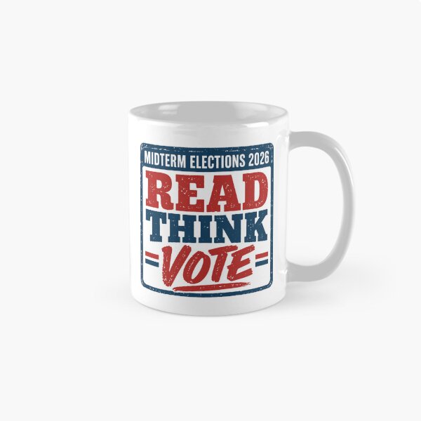 Item preview, Midterm Elections 2026 Read Think Vote designed and sold by gidel-sales.