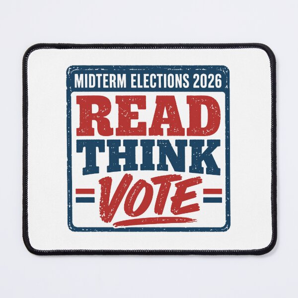 Item preview, Midterm Elections 2026 Read Think Vote designed and sold by gidel-sales.