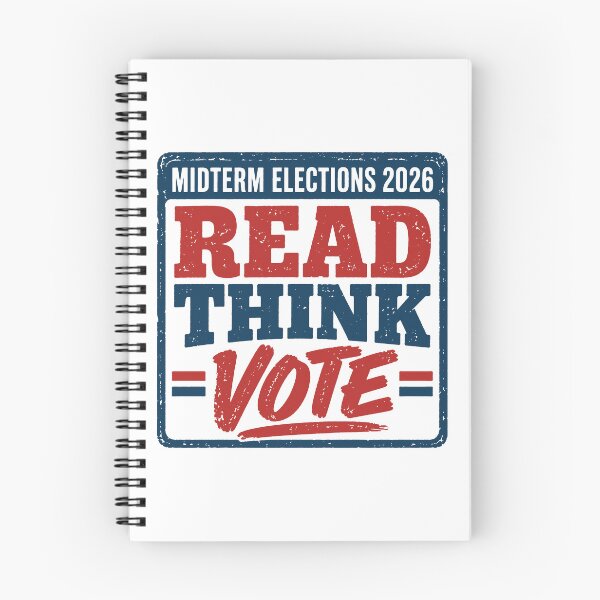 Item preview, Midterm Elections 2026 Read Think Vote designed and sold by gidel-sales.