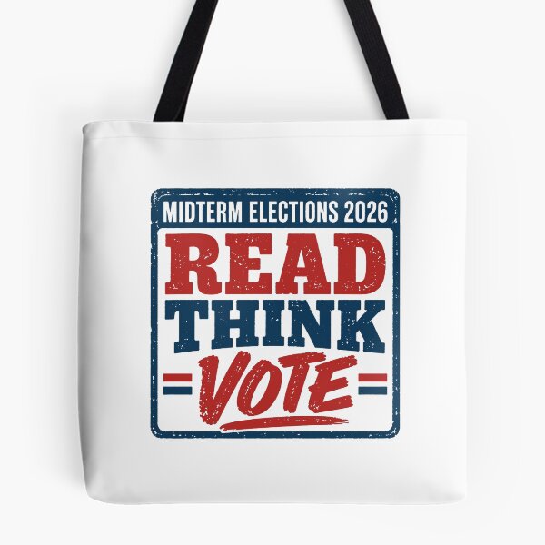 Item preview, Midterm Elections 2026 Read Think Vote designed and sold by gidel-sales.