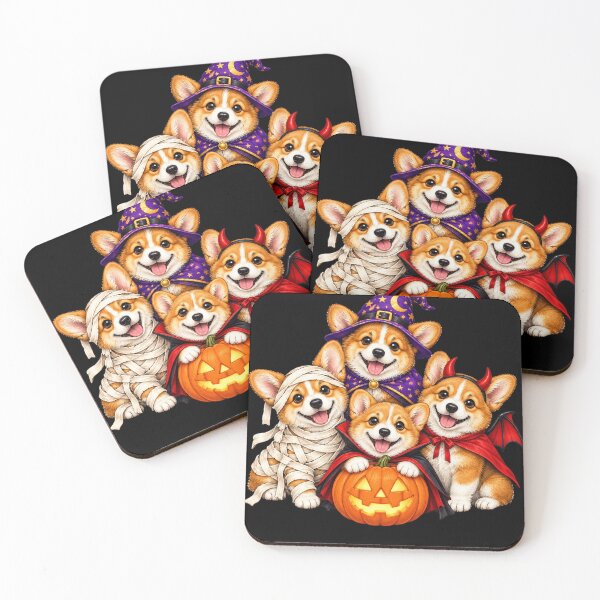 Item preview, Corgi Halloween Party designed and sold by MatrixRig.