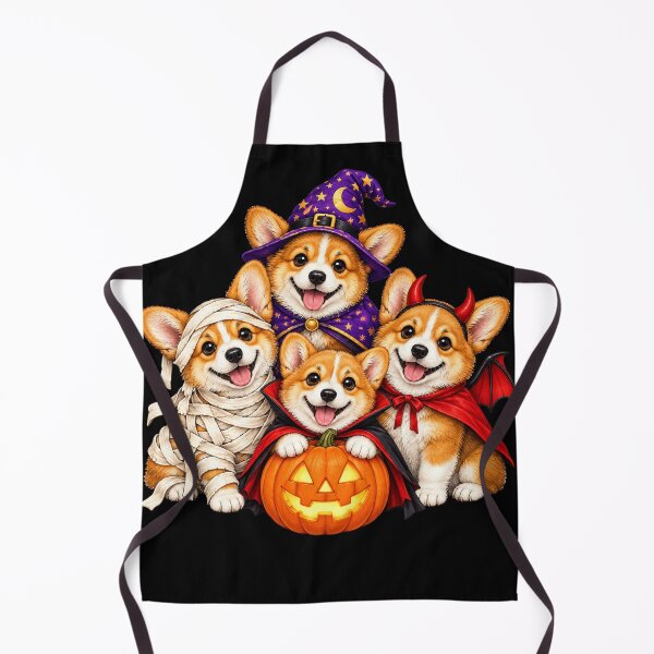 Item preview, Corgi Halloween Party designed and sold by MatrixRig.
