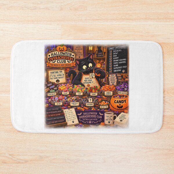 Item preview, ⚡HALLOWEEN OVERACHIEVERS CLUB - Kat's Candy Sorting Chaos designed and sold by WheelieGdArt.