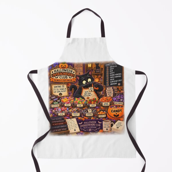 Item preview, ⚡HALLOWEEN OVERACHIEVERS CLUB - Kat's Candy Sorting Chaos designed and sold by WheelieGdArt.