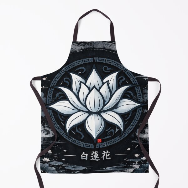 Item preview, White Lotus Chinese Zen designed and sold by Fei Long Design Hub.