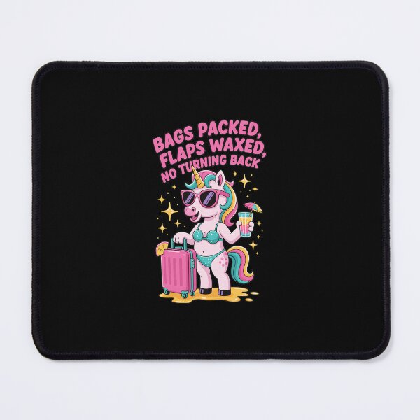 Item preview, Vacation Unicorn Bikini Sunglasses Tropical Drink Suitcase Quote designed and sold by JOANDOORNE.
