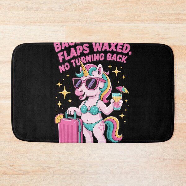 Item preview, Vacation Unicorn Bikini Sunglasses Tropical Drink Suitcase Quote designed and sold by JOANDOORNE.