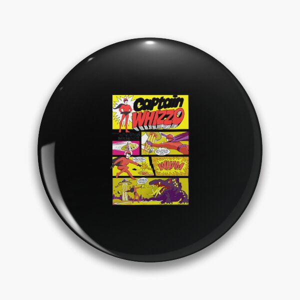 Item preview, Captain Whizzo Vs The Triton Menace Retro Comic Art designed and sold by JOANDOORNE.
